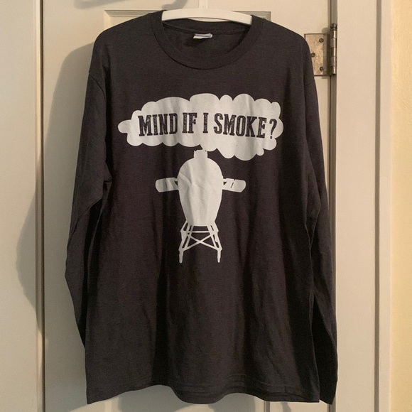 Port & Company Other - BBQ Bundle: Men’s LS Funny Tee, BHG Grilling Book, Striped Apron with Pockets